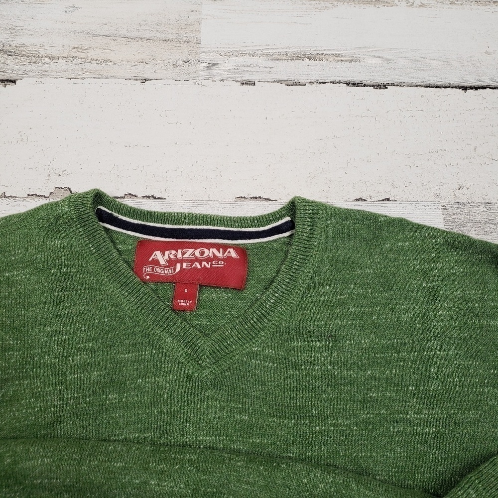 Arizona Jean Co Green Boys Sweater Size Small - Picture 3 of 4